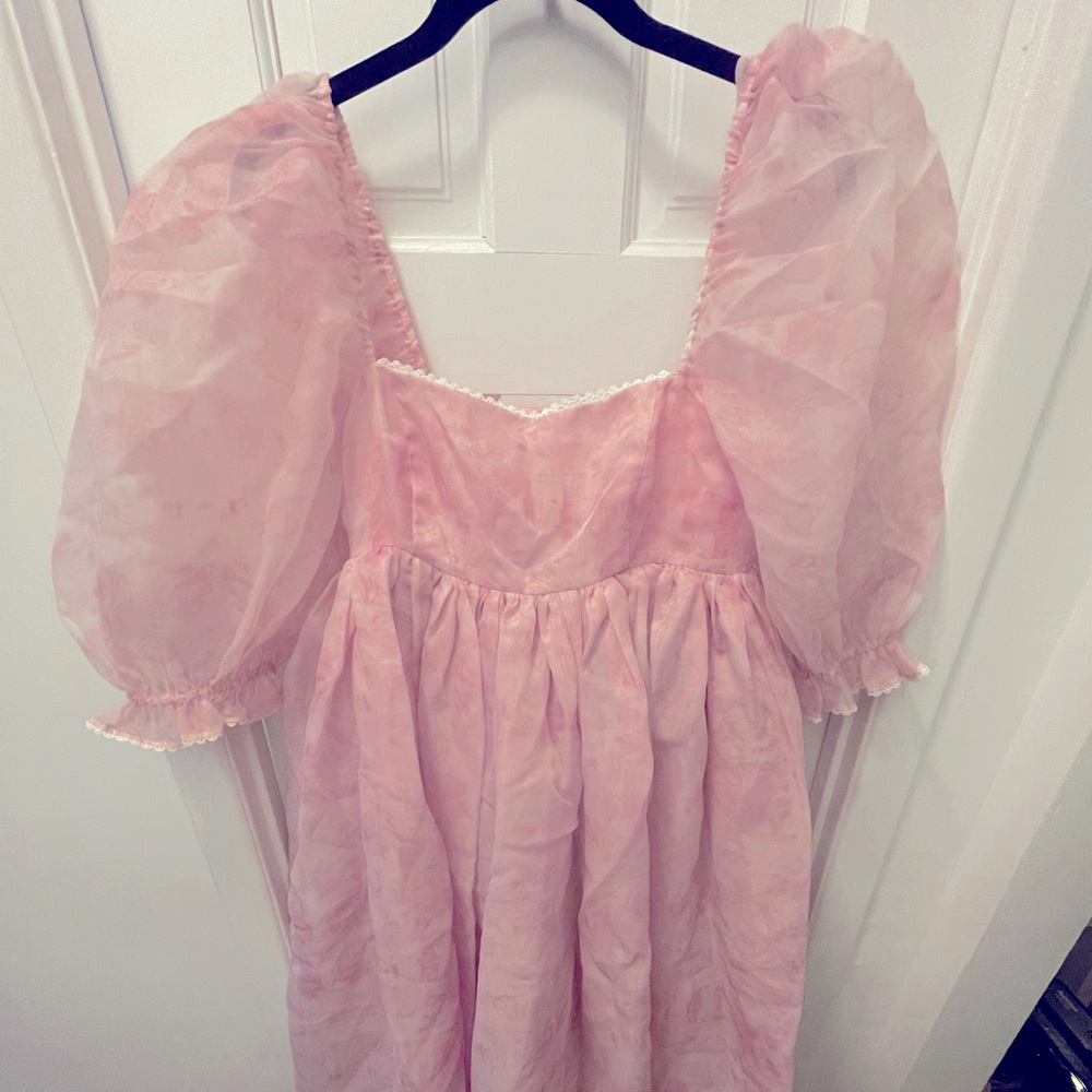 NWT Selkie The Pink Porcelain Puff Gown - Picture 9 of 13